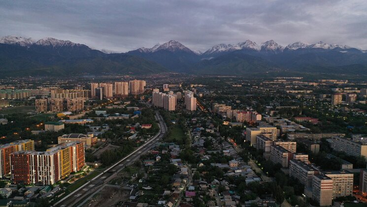 Almaty City in Kasahstan